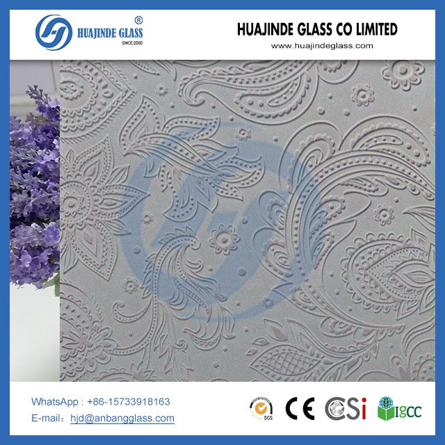 زجاج محفور بالحامض