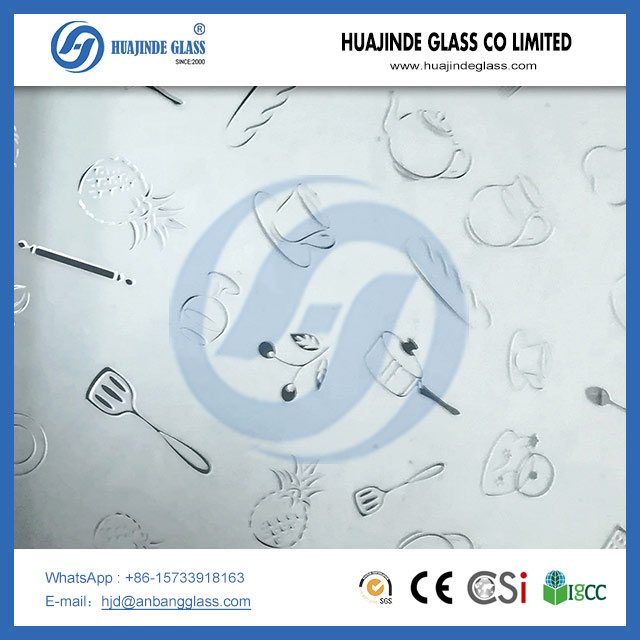 زجاج محفور بالحامض