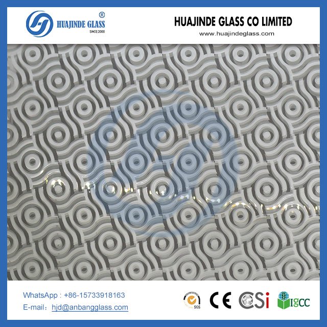 زجاج محفور بالحامض