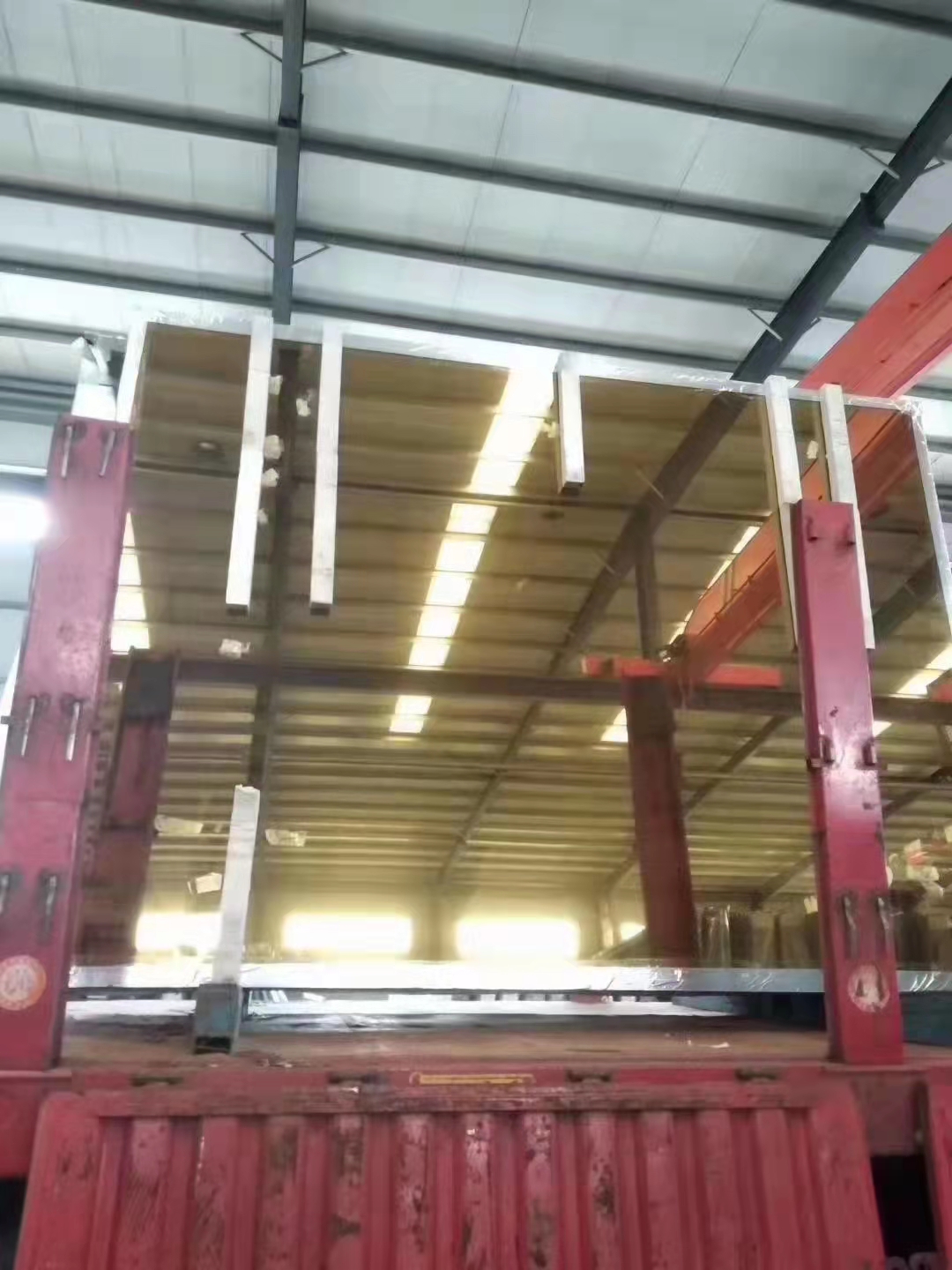 tinted glass and reflective glass